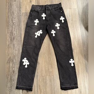 Chrome hearts Black Jeans